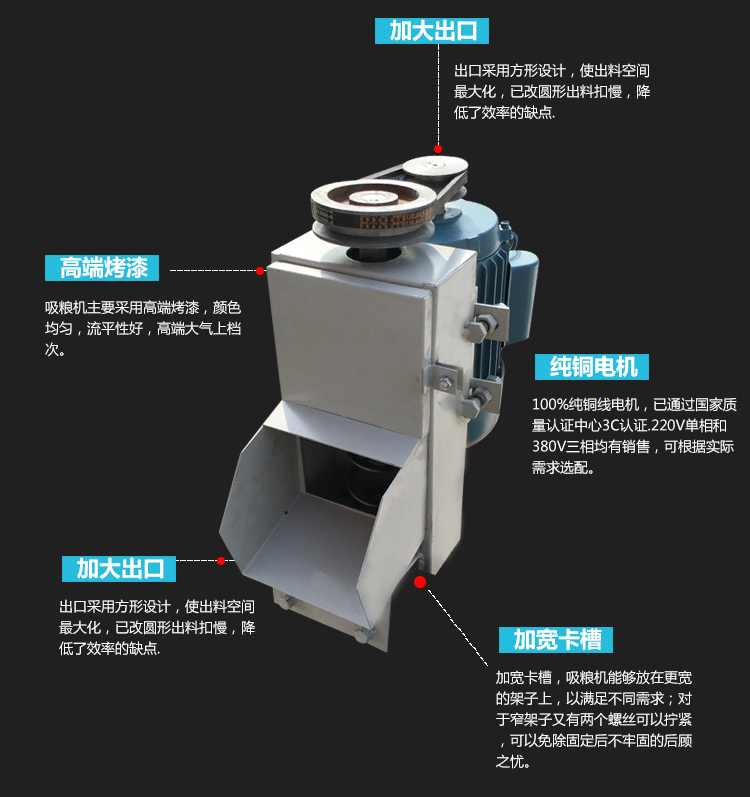 軟管吸糧機(jī)型號